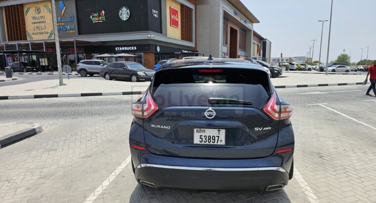 NISSAN MURANO 2017, SV, AWD, US SPECS, MID OPTION FOR SALE