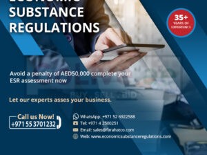 Economic Substance Regulations services in UAE