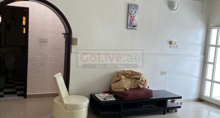 4 bedrooms hall in a villa for rent with 2 bathroom and 1 kitchen in Ajman muwaihat 2