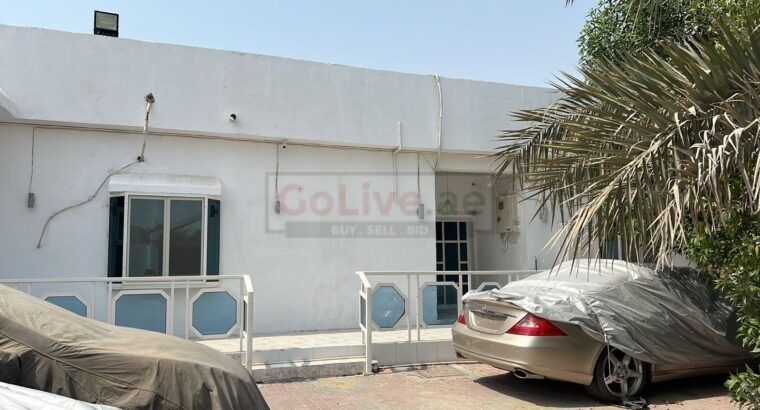 4 bedrooms hall in a villa for rent with 2 bathroom and 1 kitchen in Ajman muwaihat 2