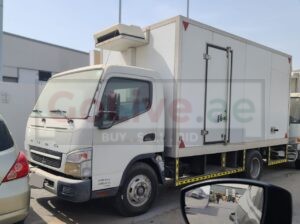 MITSUBISHI CANTER CHILLER BOX BUYER IN SHARJAH ( USED COMMERCIAL VEHICLE BUYER IN SHARJAH )