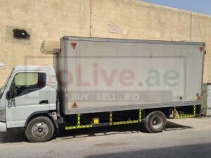 MITSUBISHI CANTER CHILLER BOX BUYER IN JEBEL ALI FREE ZONE ( USED COMMERCIAL VEHICLE BUYER IN JAFZA DUBAI )