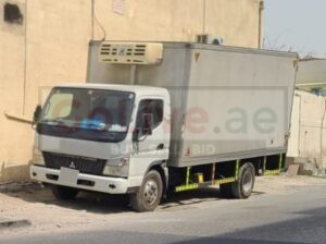 MITSUBISHI CANTER CHILLER BOX BUYER IN DUBAI INDUSTRIAL CITY ( USED COMMERCIAL VEHICLE BUYER IN DIC DUBAI )