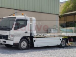 MITSUBISHI CANTER RECOVERY BUYER IN JEBEL ALI FREE ZONE ( USED COMMERCIAL VEHICLE BUYER IN JAFZA DUBAI )