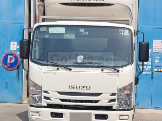ISUZU NPR FREEZER PICKUP BUYER IN AJMAN INDUSTRIAL ( USED COMMERCIAL VEHICLE BUYER IN AJMAN INDUSTRIAL )