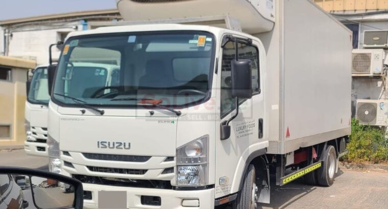 ISUZU NPR FREEZER PICKUP BUYER IN SHARJAH ( USED COMMERCIAL VEHICLE BUYER IN SHARJAH )