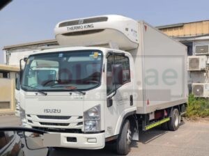 ISUZU NPR FREEZER PICKUP BUYER IN AJMAN INDUSTRIAL ( USED COMMERCIAL VEHICLE BUYER IN AJMAN INDUSTRIAL )