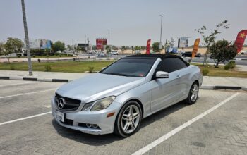 MERCEDEZ E350, US SPECS, CONVERTIBLE CAR FOR SALE