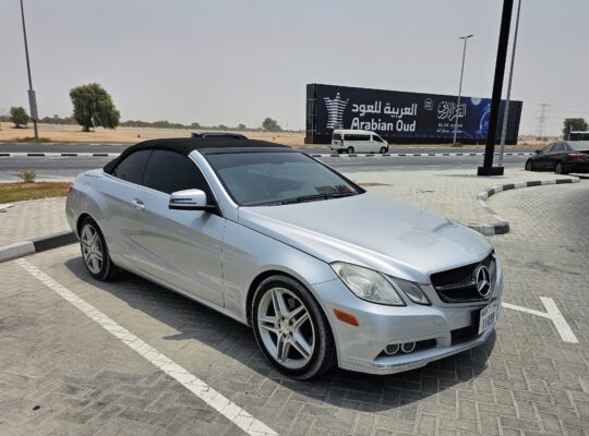 MERCEDEZ E350, US SPECS, CONVERTIBLE CAR FOR SALE