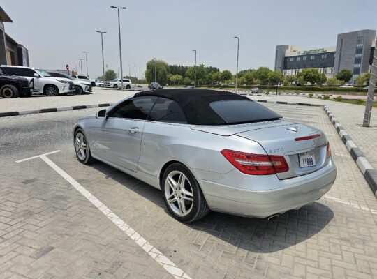 MERCEDEZ E350, US SPECS, CONVERTIBLE CAR FOR SALE