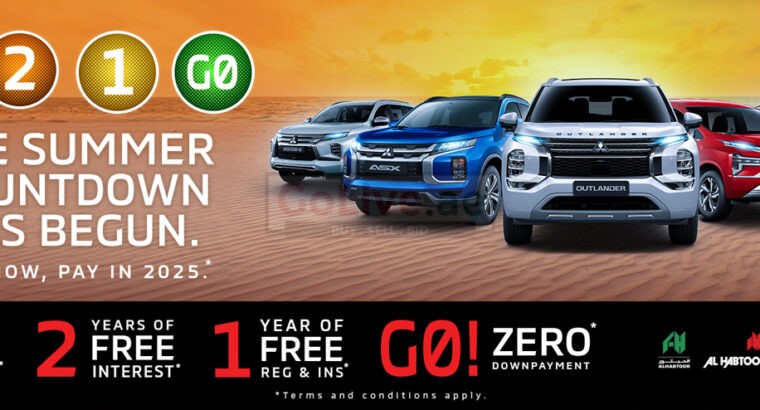 Excited Summer Deal Mitsubishi Cars in UAE by Al Habtoor Motors