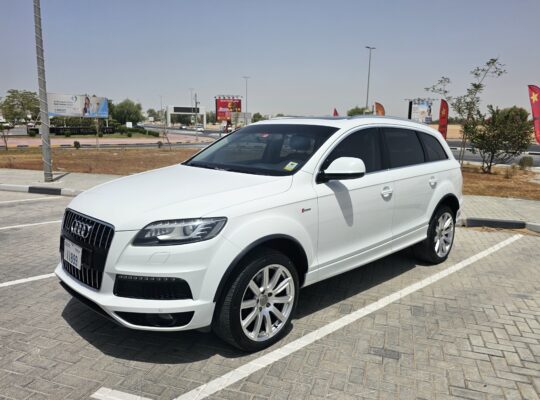 AUDI Q7 2013, EXCLUSIVE S-LINE, QUATTRO, SUPERCHARGER FOR SALE