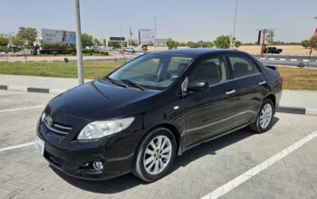 TOYOTA COROLLA 2008, AUTOMATIC GEAR, GCC SPECS FOR SALE