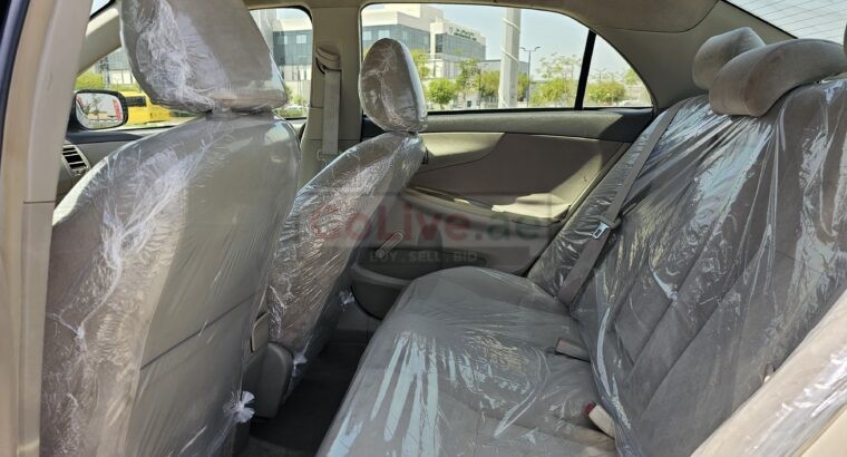 TOYOTA COROLLA 2008, AUTOMATIC GEAR, GCC SPECS FOR SALE