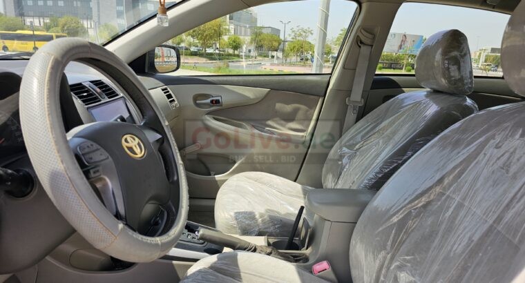 TOYOTA COROLLA 2008, AUTOMATIC GEAR, GCC SPECS FOR SALE
