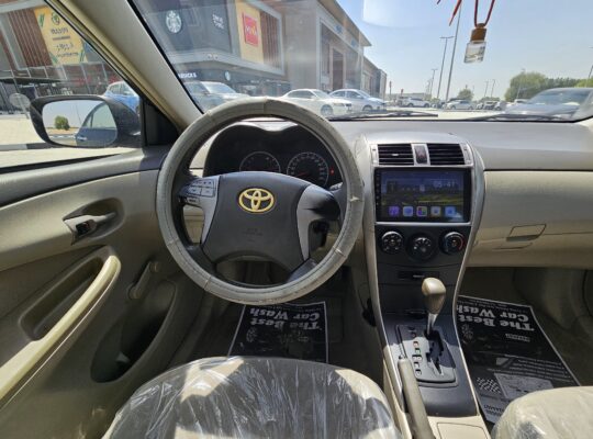 TOYOTA COROLLA 2008, AUTOMATIC GEAR, GCC SPECS FOR SALE