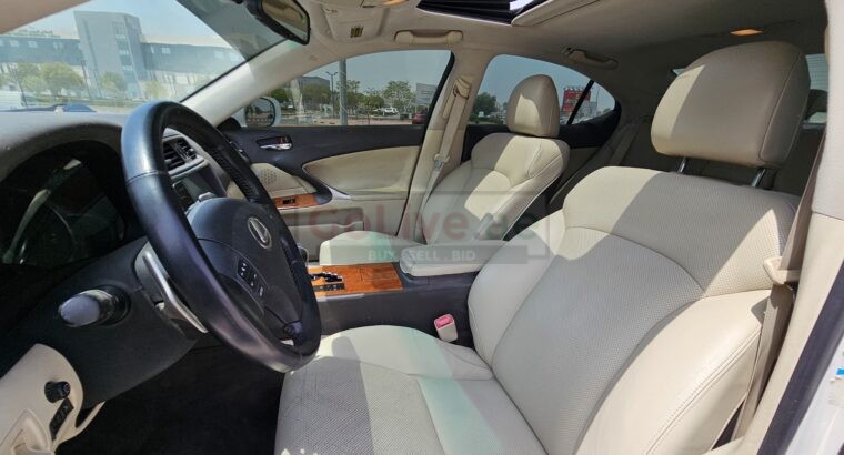 LEXUS IS 250, 2009, CANADIAN SPECS, TOP OF THE LINE FOR SALE