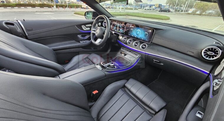 MERCEDES E450, 2023, US SPECS, CONVERTIBLE CAR FOR SALE
