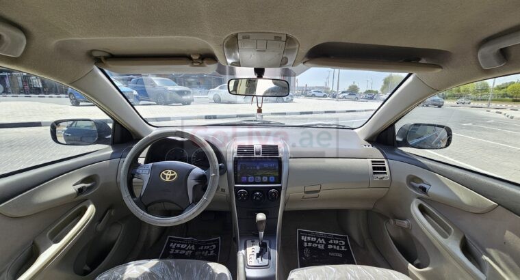 TOYOTA COROLLA 2008, AUTOMATIC GEAR, GCC SPECS FOR SALE