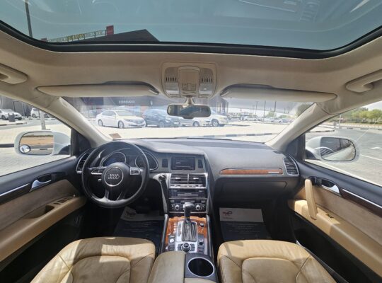 AUDI Q7 2013, EXCLUSIVE S-LINE, QUATTRO, SUPERCHARGER FOR SALE