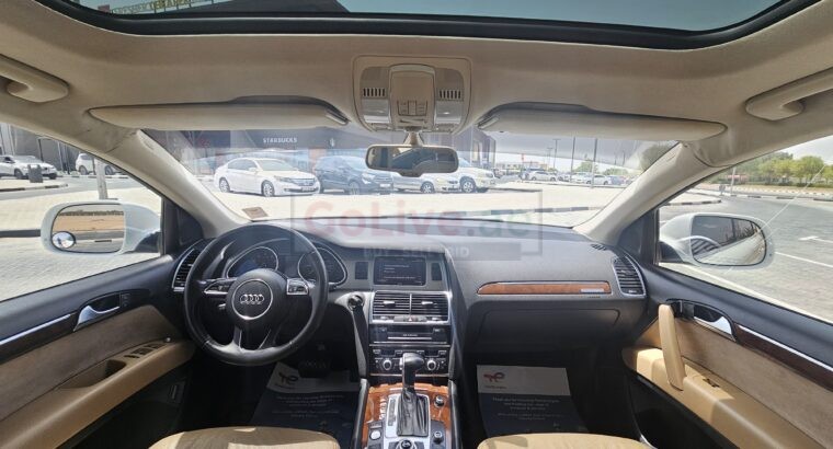 AUDI Q7 2013, EXCLUSIVE S-LINE, QUATTRO, SUPERCHARGER FOR SALE