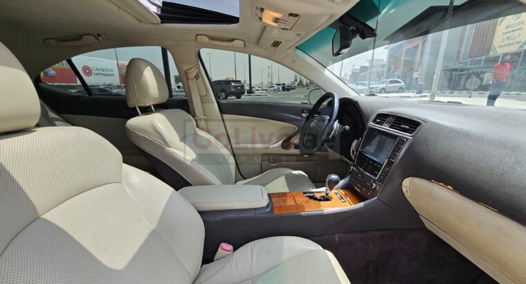 LEXUS IS 250, 2009, CANADIAN SPECS, TOP OF THE LINE FOR SALE