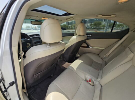 LEXUS IS 250, 2009, CANADIAN SPECS, TOP OF THE LINE FOR SALE
