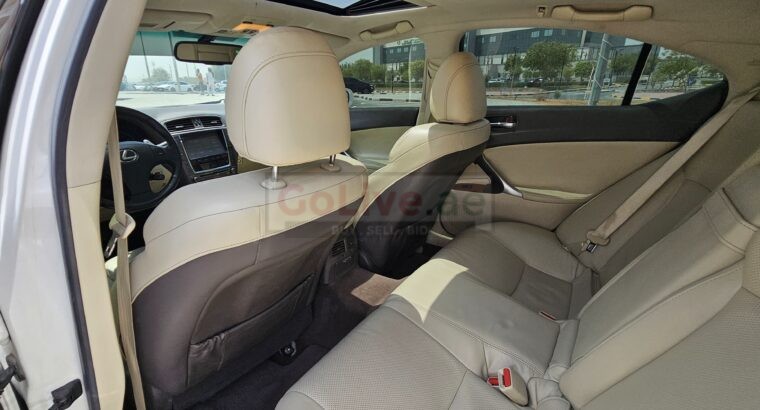 LEXUS IS 250, 2009, CANADIAN SPECS, TOP OF THE LINE FOR SALE