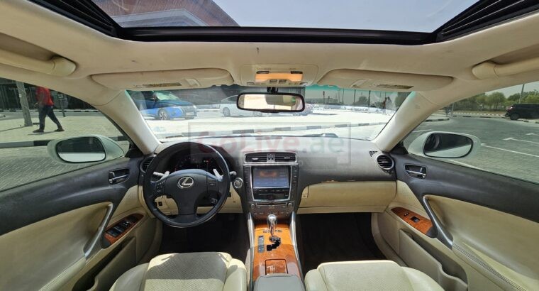 LEXUS IS 250, 2009, CANADIAN SPECS, TOP OF THE LINE FOR SALE