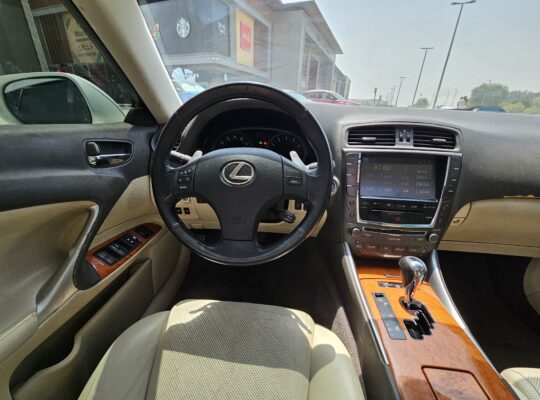 LEXUS IS 250, 2009, CANADIAN SPECS, TOP OF THE LINE FOR SALE