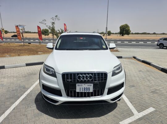 AUDI Q7 2013, EXCLUSIVE S-LINE, QUATTRO, SUPERCHARGER FOR SALE
