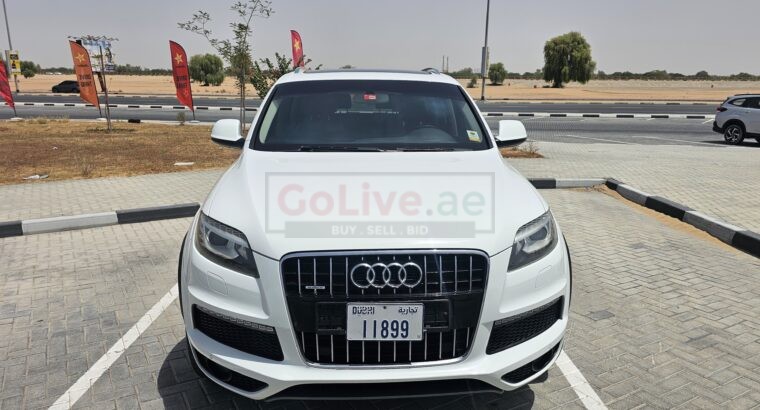 AUDI Q7 2013, EXCLUSIVE S-LINE, QUATTRO, SUPERCHARGER FOR SALE