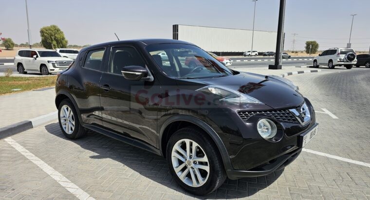 NISSAN JUKE 2015, GCC SPECS, LESS KMS CAR FOR SALE