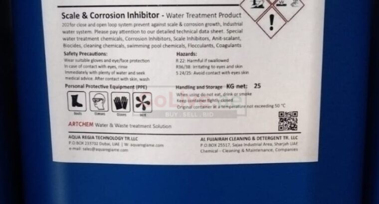 Cooling tower water treatment chemicals