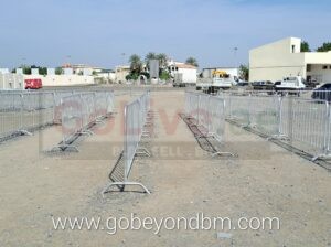 Heavy Duty Police Barriers / Crowd Control Barriers