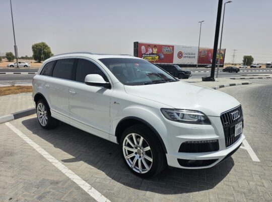 AUDI Q7 2013, EXCLUSIVE S-LINE, QUATTRO, SUPERCHARGER FOR SALE