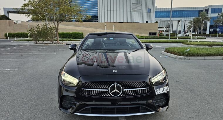 MERCEDES E450, 2023, US SPECS, CONVERTIBLE CAR FOR SALE