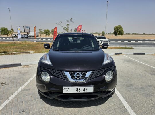 NISSAN JUKE 2015, GCC SPECS, LESS KMS CAR FOR SALE