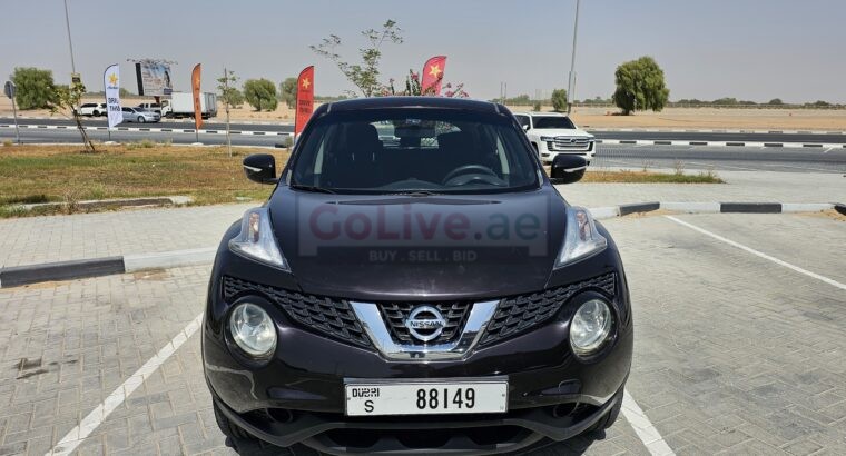 NISSAN JUKE 2015, GCC SPECS, LESS KMS CAR FOR SALE