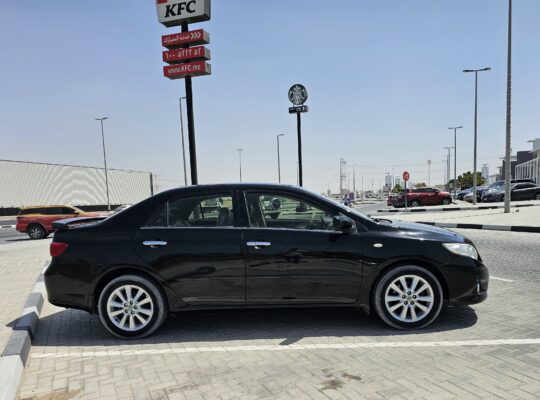 TOYOTA COROLLA 2008, AUTOMATIC GEAR, GCC SPECS FOR SALE