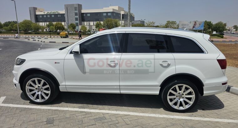 AUDI Q7 2013, EXCLUSIVE S-LINE, QUATTRO, SUPERCHARGER FOR SALE