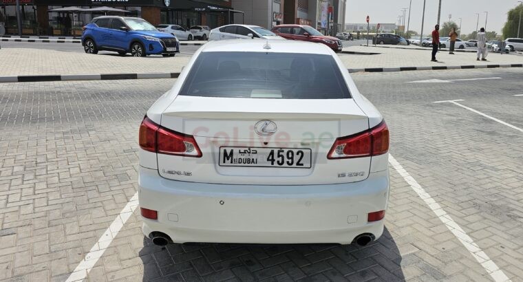 LEXUS IS 250, 2009, CANADIAN SPECS, TOP OF THE LINE FOR SALE