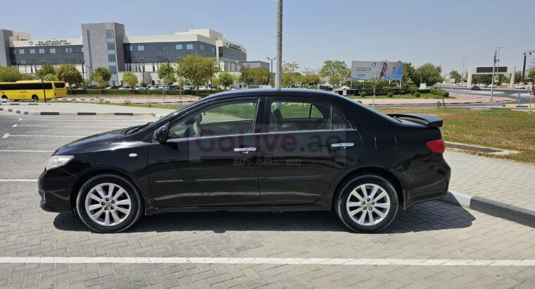 TOYOTA COROLLA 2008, AUTOMATIC GEAR, GCC SPECS FOR SALE