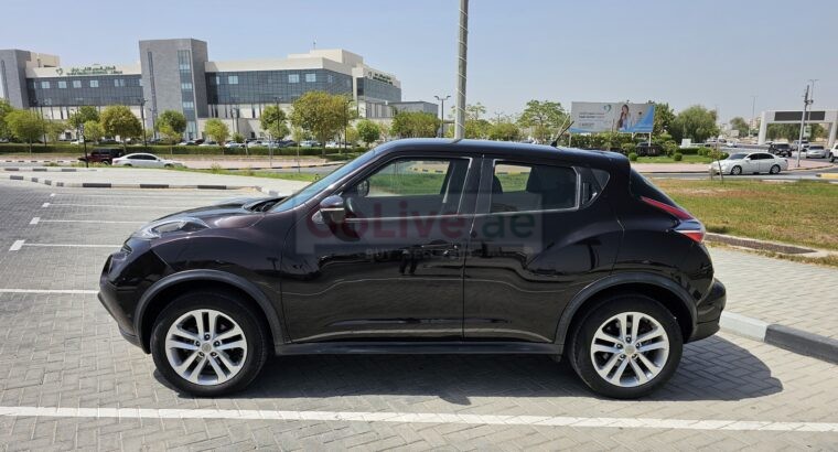 NISSAN JUKE 2015, GCC SPECS, LESS KMS CAR FOR SALE