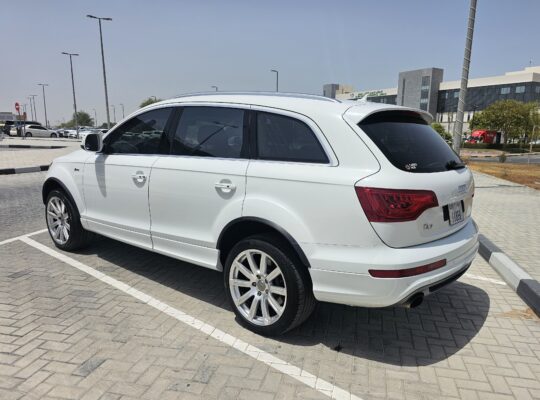 AUDI Q7 2013, EXCLUSIVE S-LINE, QUATTRO, SUPERCHARGER FOR SALE