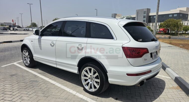 AUDI Q7 2013, EXCLUSIVE S-LINE, QUATTRO, SUPERCHARGER FOR SALE