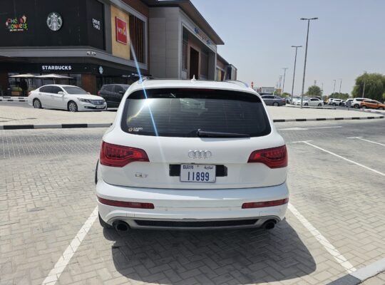 AUDI Q7 2013, EXCLUSIVE S-LINE, QUATTRO, SUPERCHARGER FOR SALE
