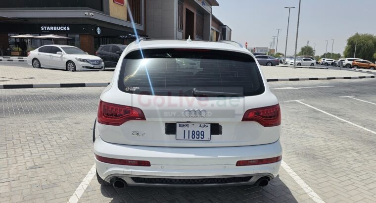 AUDI Q7 2013, EXCLUSIVE S-LINE, QUATTRO, SUPERCHARGER FOR SALE