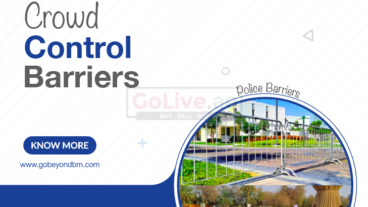 Galvanized Police Barriers / Temporary Pedestrian Barriers fence
