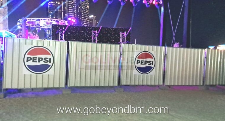 Crowd Control Barriers and Fencing Supplier